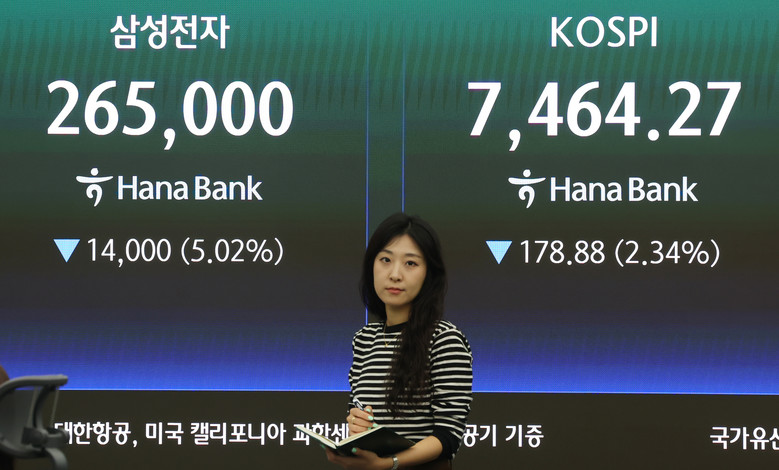코스피, 전날 이어 장초반 하락세…2...