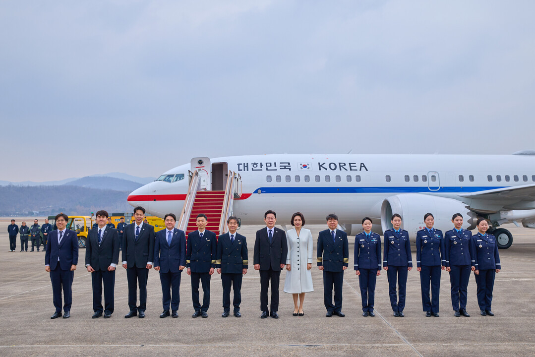 李대통령, 새 전용기