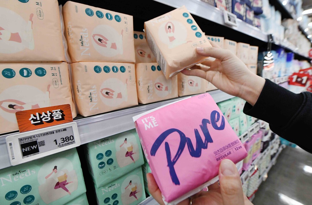 홈플러스, 초저가 생리대 초도 물량 ...