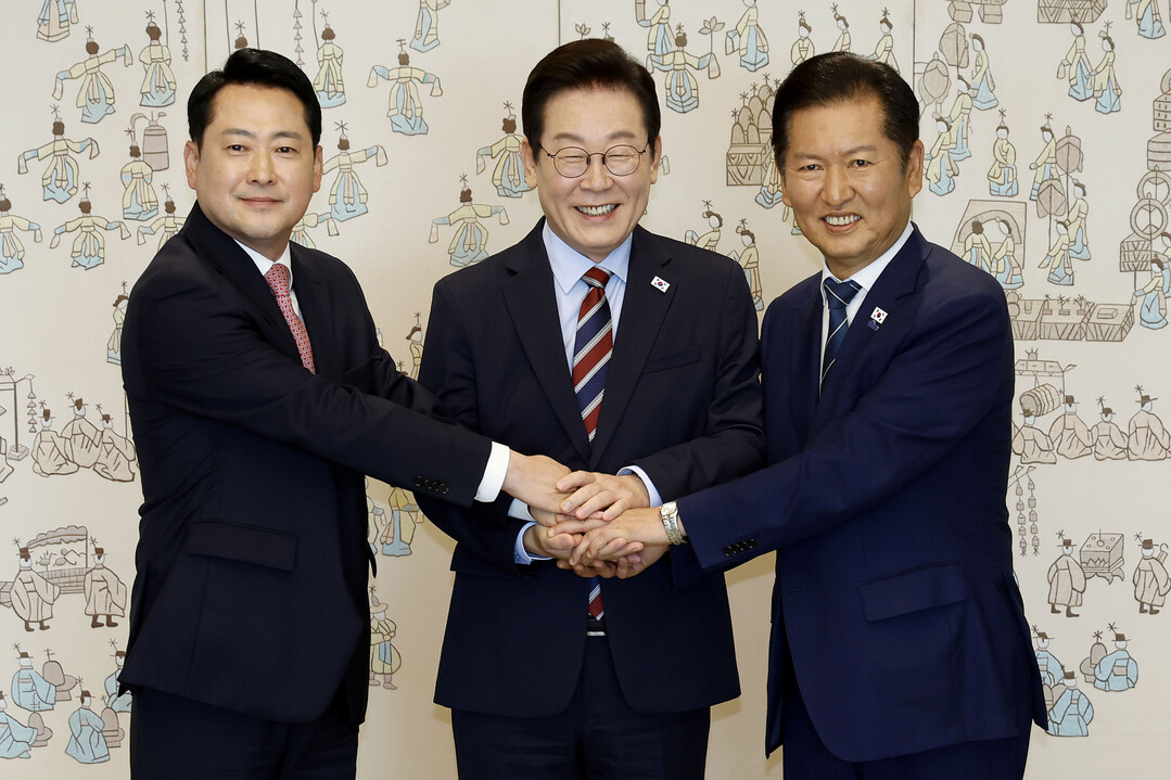 李대통령, 7일 정청래·장동혁 오찬…...